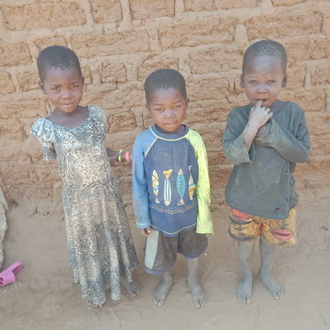 Child before sponsorship - dirty and in need