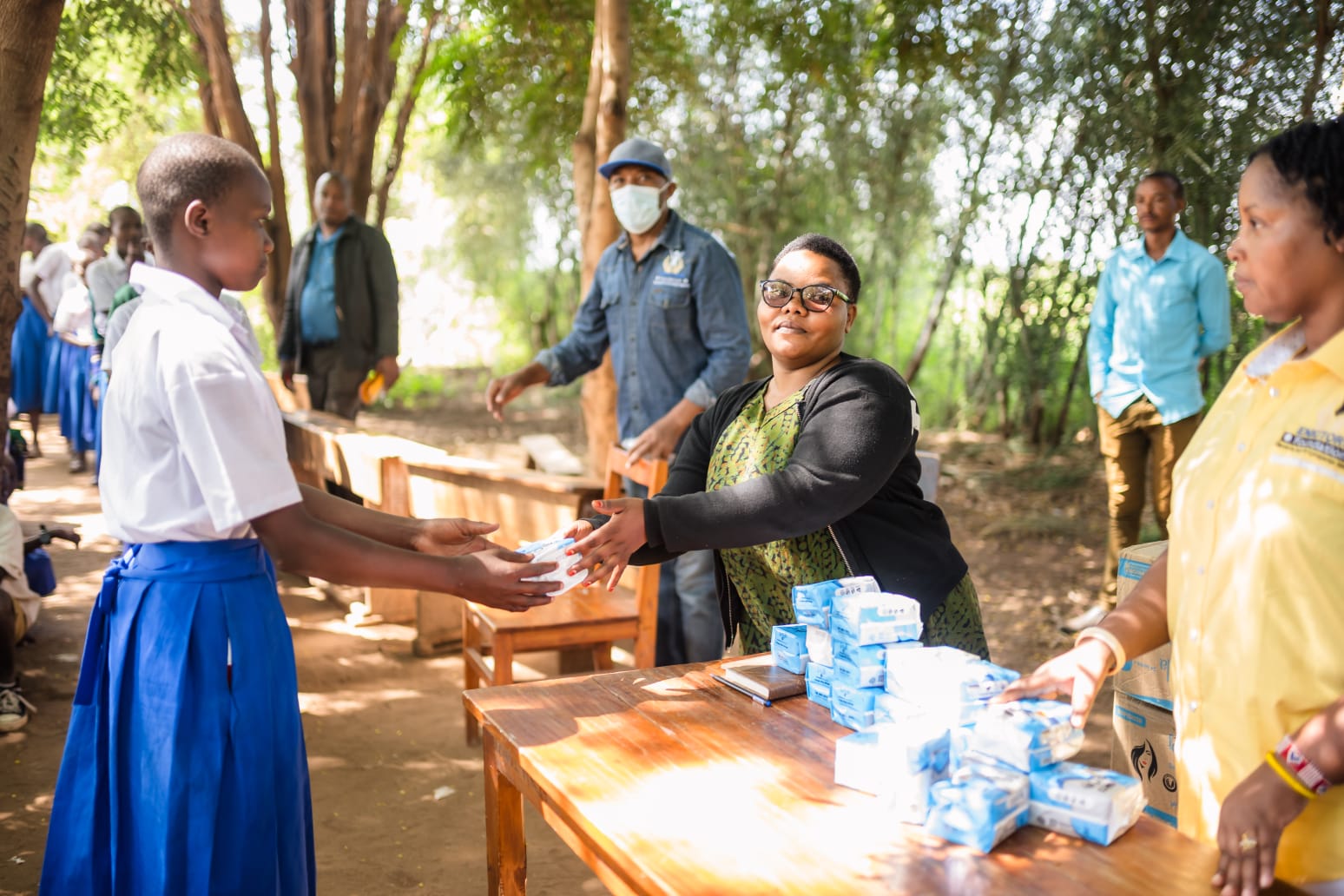 Enkitoria Foundation outreach at Einoti Primary School - 2